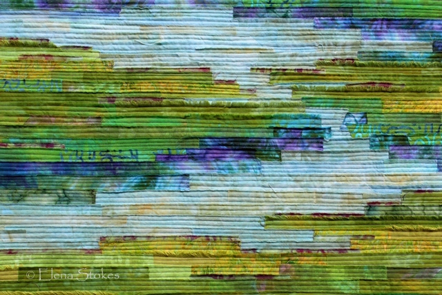 Tranquil Marsh - Wild Iris detail